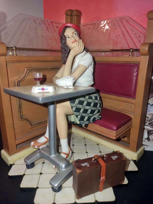 Jeanne au café - d'aprés Jean Gibrat -ATTAKUS et BD fugue - année 2005 tirage 715 exemplaire avec boite et certificat – Image 2