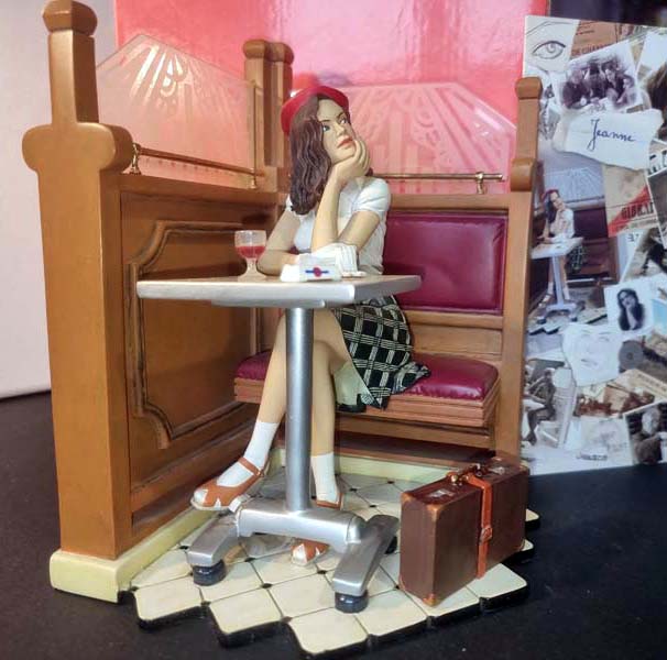 Jeanne au café - d'aprés Jean Gibrat -ATTAKUS et BD fugue - année 2005 tirage 715 exemplaire avec boite et certificat – Image 3