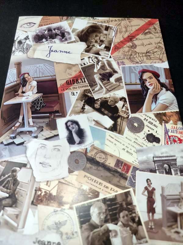 Jeanne au café - d'aprés Jean Gibrat -ATTAKUS et BD fugue - année 2005 tirage 715 exemplaire avec boite et certificat – Image 14