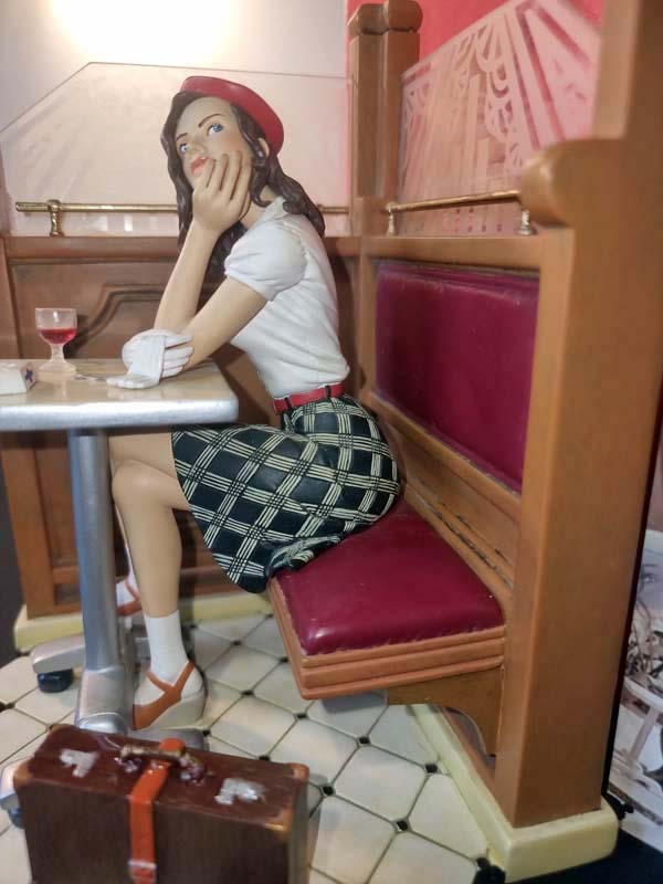 Jeanne au café - d'aprés Jean Gibrat -ATTAKUS et BD fugue - année 2005 tirage 715 exemplaire avec boite et certificat – Image 4