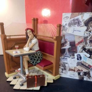 Jeanne au café - d'aprés Jean Gibrat -ATTAKUS et BD fugue - année 2005 tirage 715 exemplaire avec boite et certificat