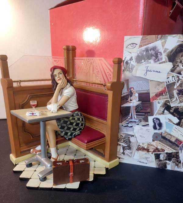 Jeanne au café - d'aprés Jean Gibrat -ATTAKUS et BD fugue - année 2005 tirage 715 exemplaire avec boite et certificat