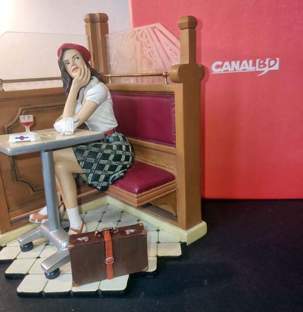 Jeanne au café - d'aprés Jean Gibrat -ATTAKUS et BD fugue - année 2005 tirage 715 exemplaire avec boite et certificat – Image 5