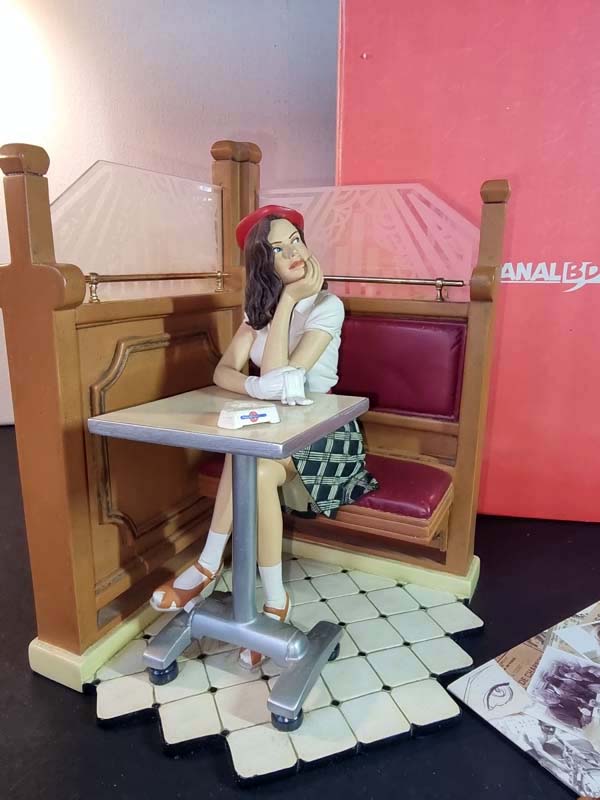 Jeanne au café - d'aprés Jean Gibrat -ATTAKUS et BD fugue - année 2005 tirage 715 exemplaire avec boite et certificat – Image 6