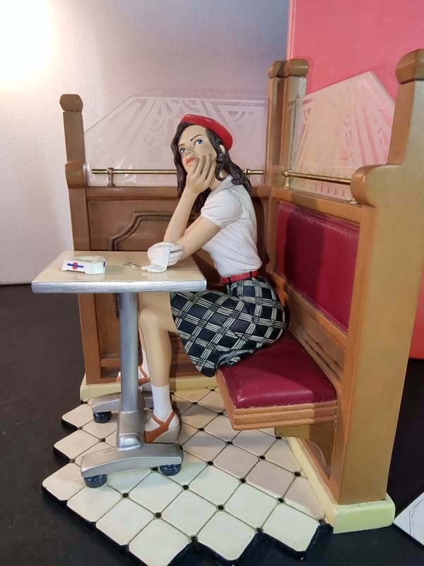 Jeanne au café - d'aprés Jean Gibrat -ATTAKUS et BD fugue - année 2005 tirage 715 exemplaire avec boite et certificat – Image 7