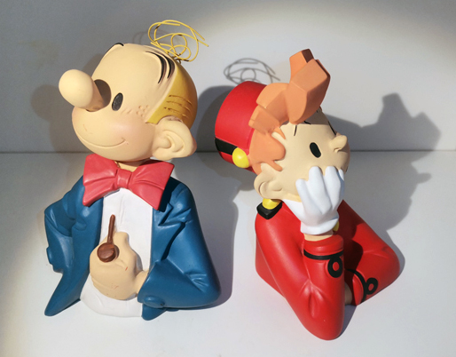 leblon delienne 2 bustes Spirou et Fantasio 1989 TIRAGE 250 EXEMPLAIRES resine sans boite ni certificat detail 0 LMZ Collectibles Walthéry Natacha - Natacha avec sa valise - échelle 1/6