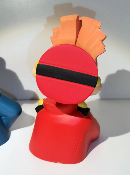 Spirou et Fantasio - Franquin- Leblon Delienne - bustes Spirou et Fantasio - 1989 parfait état – Image 9