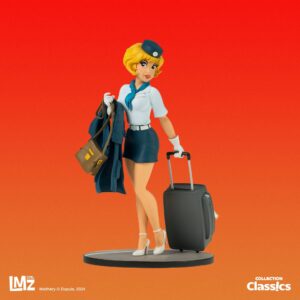 Statuette de Collection Natacha avec sa valise - LMZ COLLECTIBLES - neuve dans sa boite