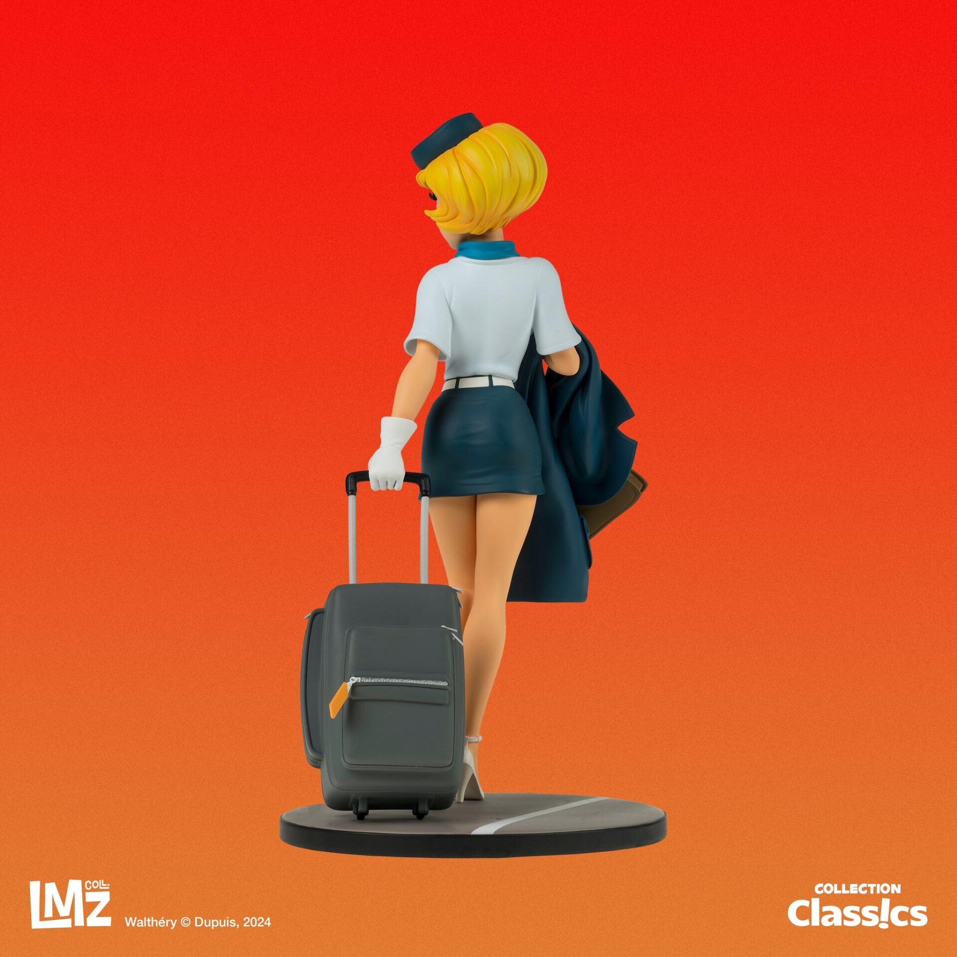 Statuette de Collection Natacha avec sa valise - LMZ COLLECTIBLES - neuve dans sa boite – Image 4