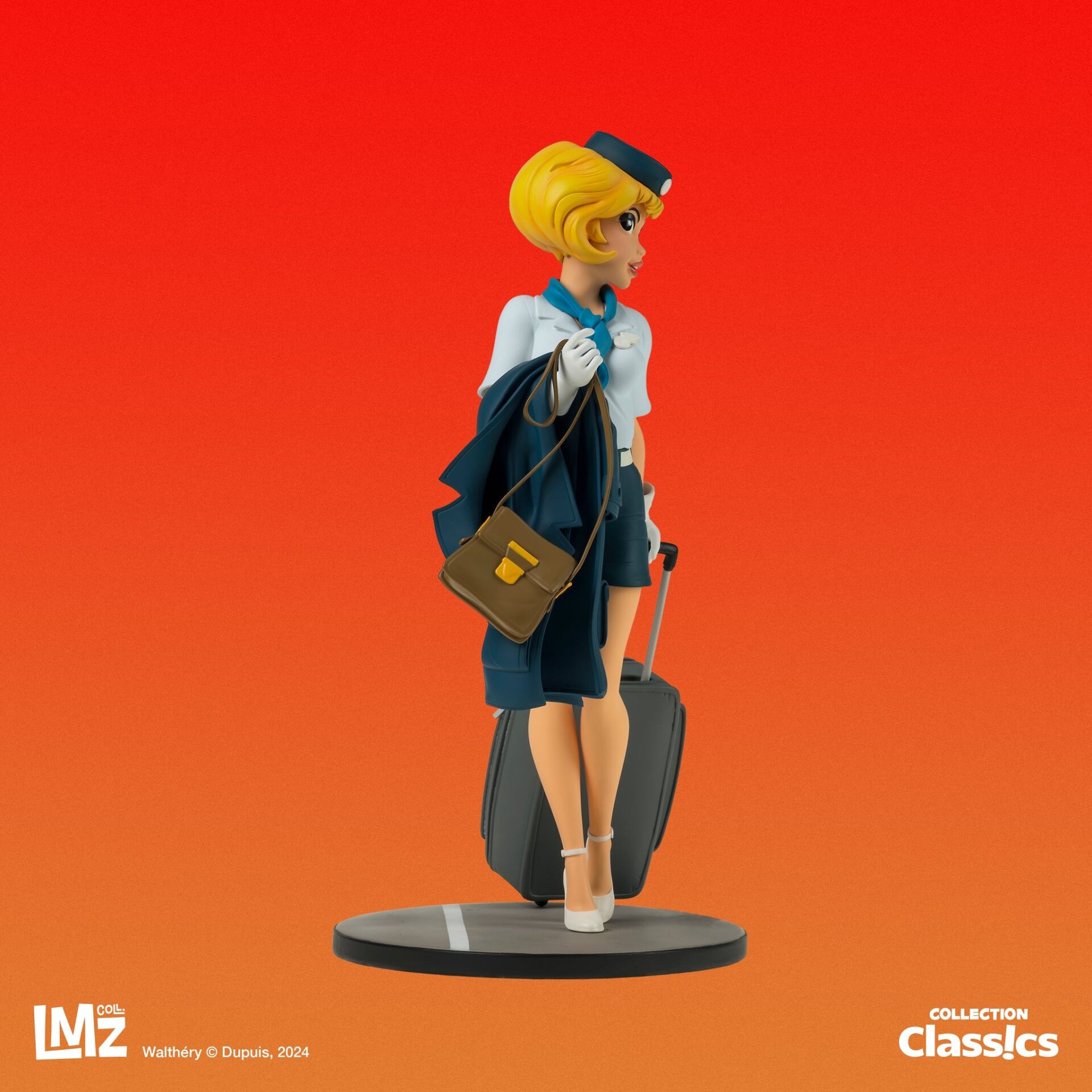 Statuette de Collection Natacha avec sa valise - LMZ COLLECTIBLES - neuve dans sa boite – Image 6