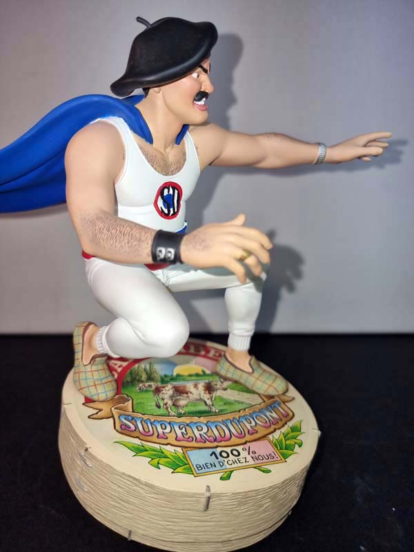 Attakus – SUPER DUPONT - Figurine en résine d'après Gotlib -1999 - tirage 2222 exemplaires numérotés neuve avec boite – Image 5