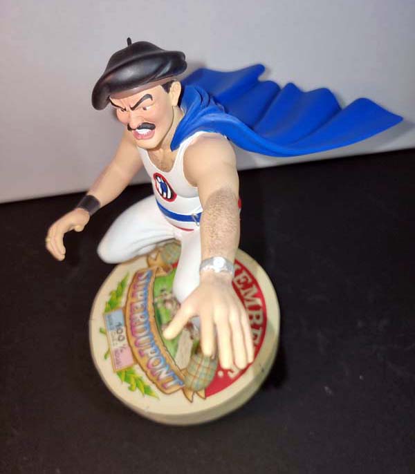 Attakus – SUPER DUPONT - Figurine en résine d'après Gotlib -1999 - tirage 2222 exemplaires numérotés neuve avec boite – Image 9