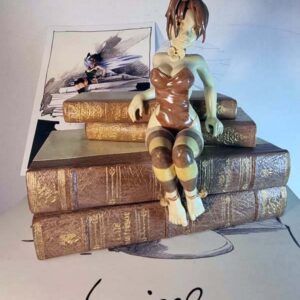 Figurine Clochette et les Livres - Édition Whitechapel / Régis Loisel / Attakus / 2018 / 50 exemplaires
