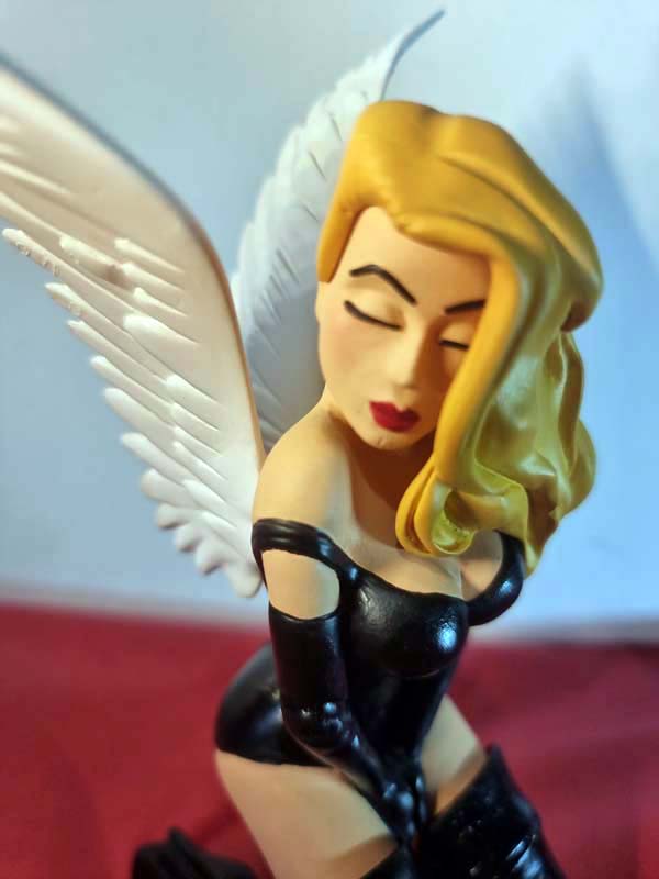 Pin up "la femme ailée" / SAINT EMETT / Felix Meynet - RARE - 1998 - édition en résine - bon état restaurée – Image 11