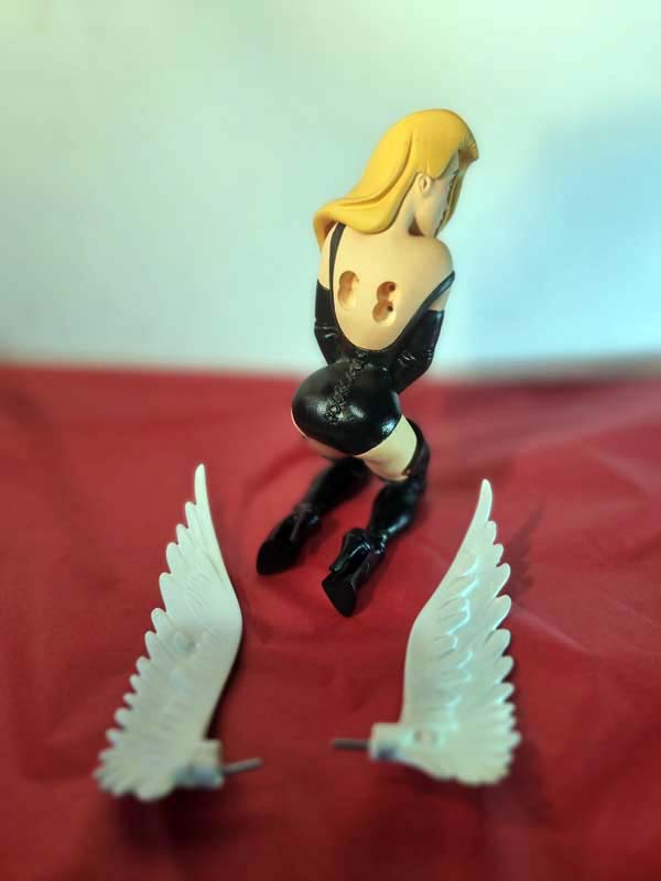 Pin up "la femme ailée" / SAINT EMETT / Felix Meynet - RARE - 1998 - édition en résine - bon état restaurée – Image 14