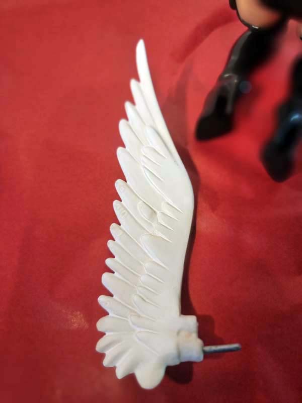 Pin up "la femme ailée" / SAINT EMETT / Felix Meynet - RARE - 1998 - édition en résine - bon état restaurée – Image 17