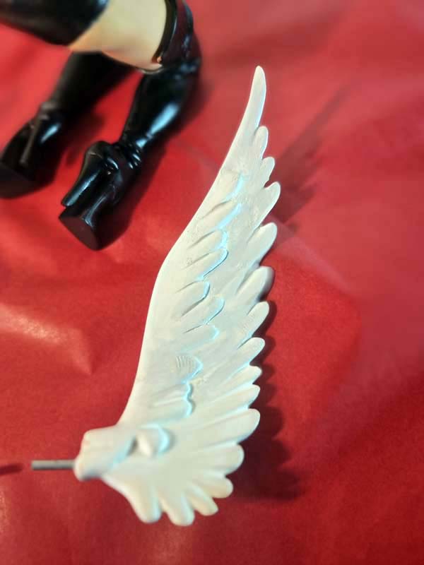 Pin up "la femme ailée" / SAINT EMETT / Felix Meynet - RARE - 1998 - édition en résine - bon état restaurée – Image 18