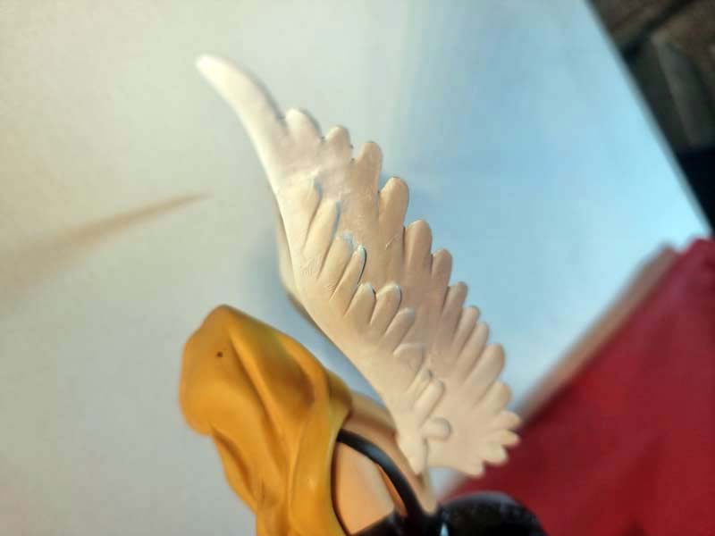 Pin up "la femme ailée" / SAINT EMETT / Felix Meynet - RARE - 1998 - édition en résine - bon état restaurée – Image 13