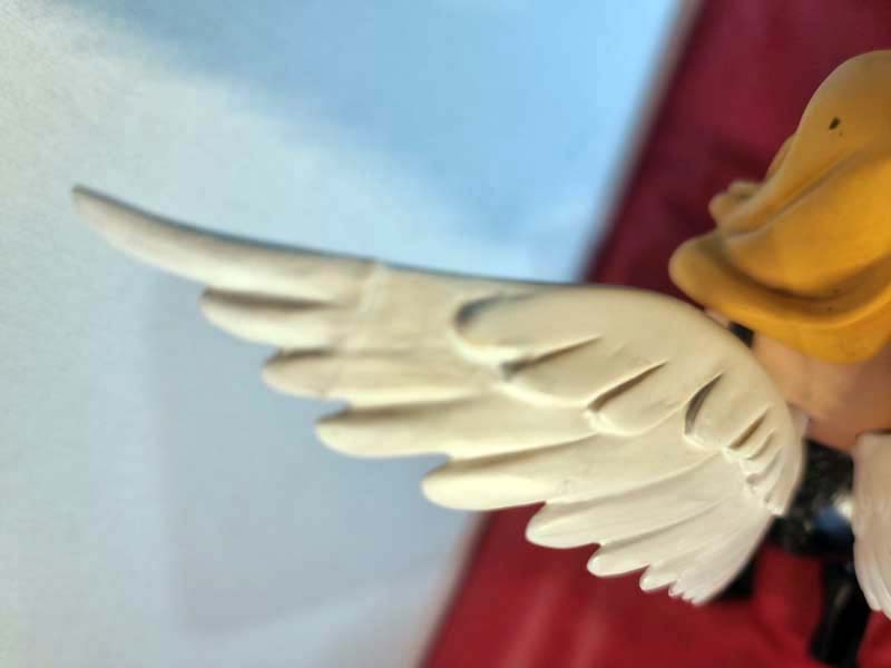 Pin up "la femme ailée" / SAINT EMETT / Felix Meynet - RARE - 1998 - édition en résine - bon état restaurée – Image 19