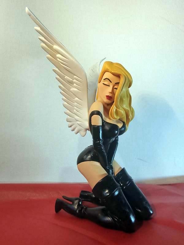 Pin up "la femme ailée" / SAINT EMETT / Felix Meynet - RARE - 1998 - édition en résine - bon état restaurée