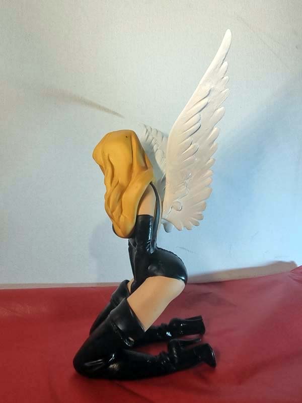 Pin up "la femme ailée" / SAINT EMETT / Felix Meynet - RARE - 1998 - édition en résine - bon état restaurée – Image 6