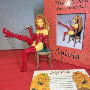Figurine Meynette Felix Meynet / SYLVIA fleur de cuir/ ATTAKUS année 2007