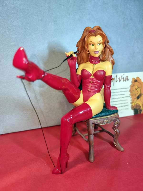 Figurine Meynette Felix Meynet / SYLVIA fleur de cuir/ ATTAKUS année 2007 – Image 4