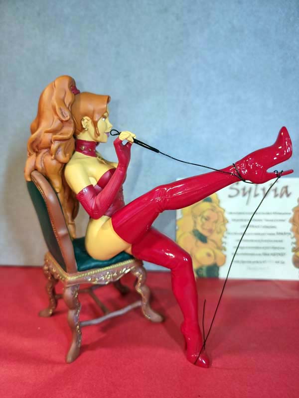 Figurine Meynette Felix Meynet / SYLVIA fleur de cuir/ ATTAKUS année 2007 – Image 5