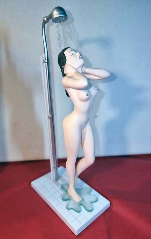 Figurine Manara Claudia La Douche 2004 Démons et Merveilles Statuette Milo Manara réf. V15Z69 avec boite sans certificat – Image 2