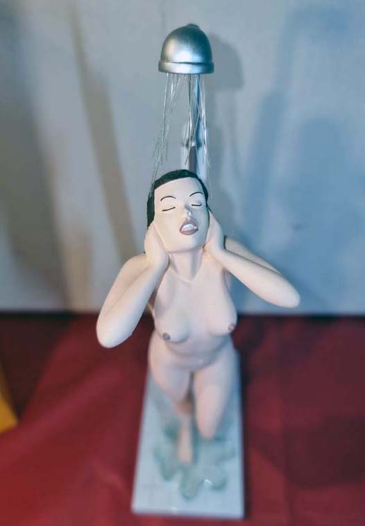 Figurine Manara Claudia La Douche 2004 Démons et Merveilles Statuette Milo Manara réf. V15Z69 avec boite sans certificat – Image 4