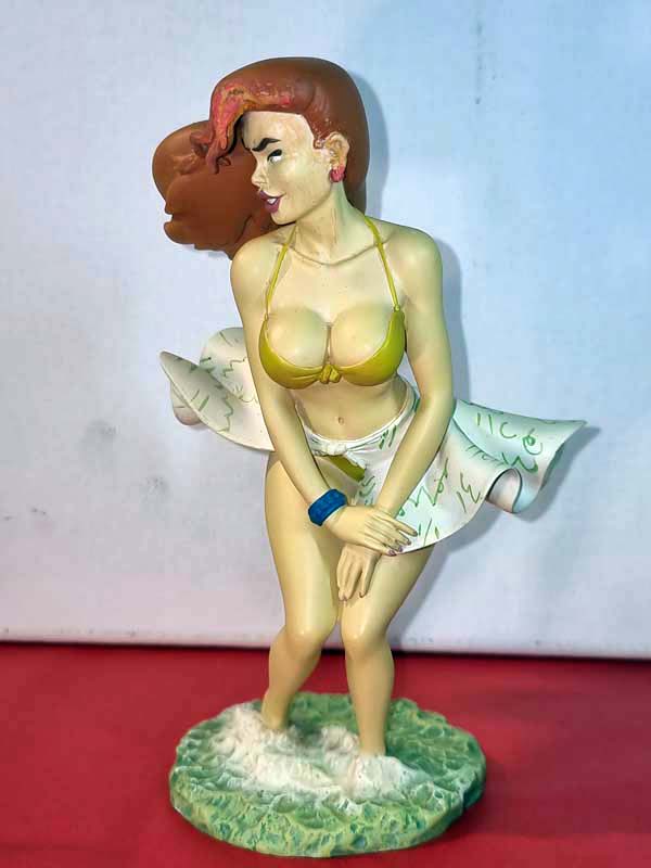 figurine ATTAKUS pin up Meynette usa / Felix Meynet - figurine restaurée sans certificat sans boite état moyen – Image 2