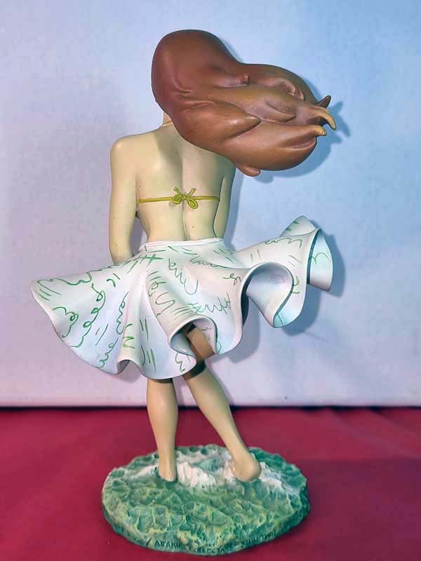 figurine ATTAKUS pin up Meynette usa / Felix Meynet - figurine restaurée sans certificat sans boite état moyen – Image 3