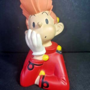 Spirou et Fantasio - Franquin- Leblon Delienne - bustes Spirou et Fantasio - 1989 parfait état