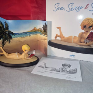 Natacha SEA SEXY & SUN Figurine d'après Walthéry avec boite tirage 200 ex comme neuve année 2021