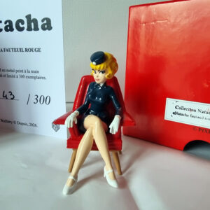 NATACHA FAUTEUIL ROUGE / PIXI Réf. 6672 / WALTHERY 300 exemplaires / neuve