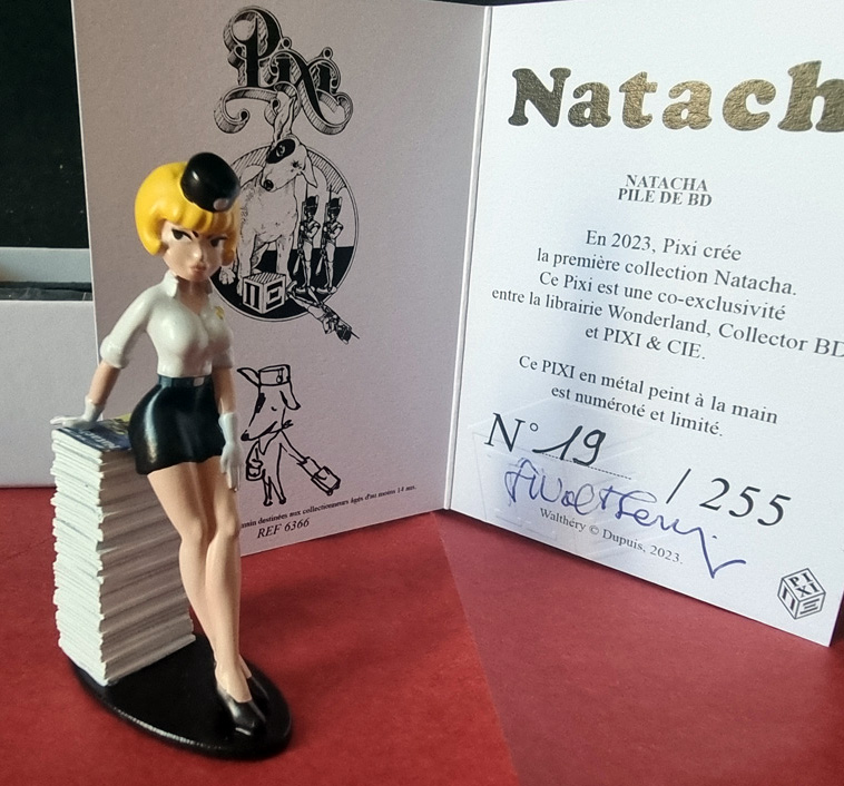 NATACHA PILE DE BD / PIXI Réf. 6366 / WALTHERY 255 exemplaires / neuve – Image 3