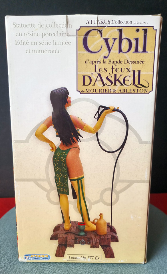 CYBIL les feux d'askell figurine Attakus neuve avec boite et certificat – Image 5