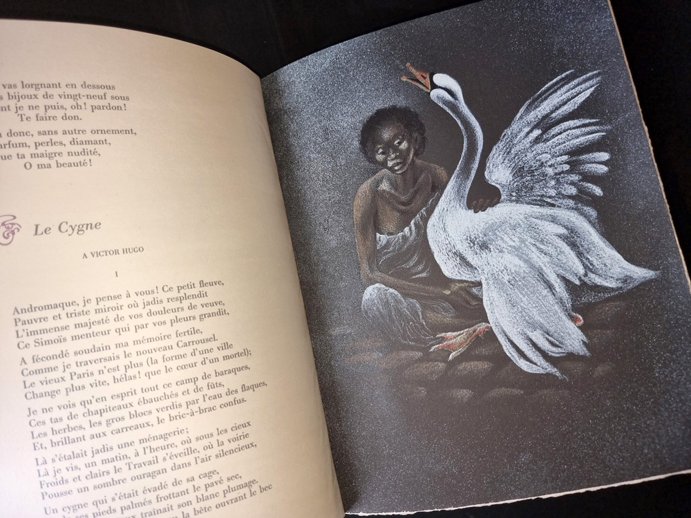 LES FLEURS DU MAL. Edition collection PREMIER TIRAGE LIMITE A 380 EXEMPLAIRES - LITHOGRAPHIES ORIGINALES DE CLAUDE SERRE. Club du livre 1982. – Image 15