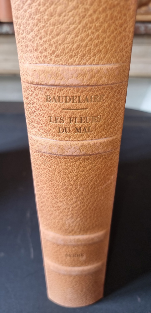 LES FLEURS DU MAL. Edition collection PREMIER TIRAGE LIMITE A 380 EXEMPLAIRES - LITHOGRAPHIES ORIGINALES DE CLAUDE SERRE. Club du livre 1982. – Image 27