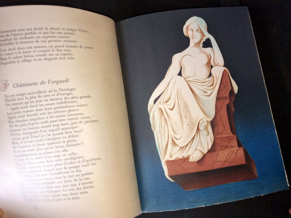 LES FLEURS DU MAL. Edition collection PREMIER TIRAGE LIMITE A 380 EXEMPLAIRES - LITHOGRAPHIES ORIGINALES DE CLAUDE SERRE. Club du livre 1982. – Image 6