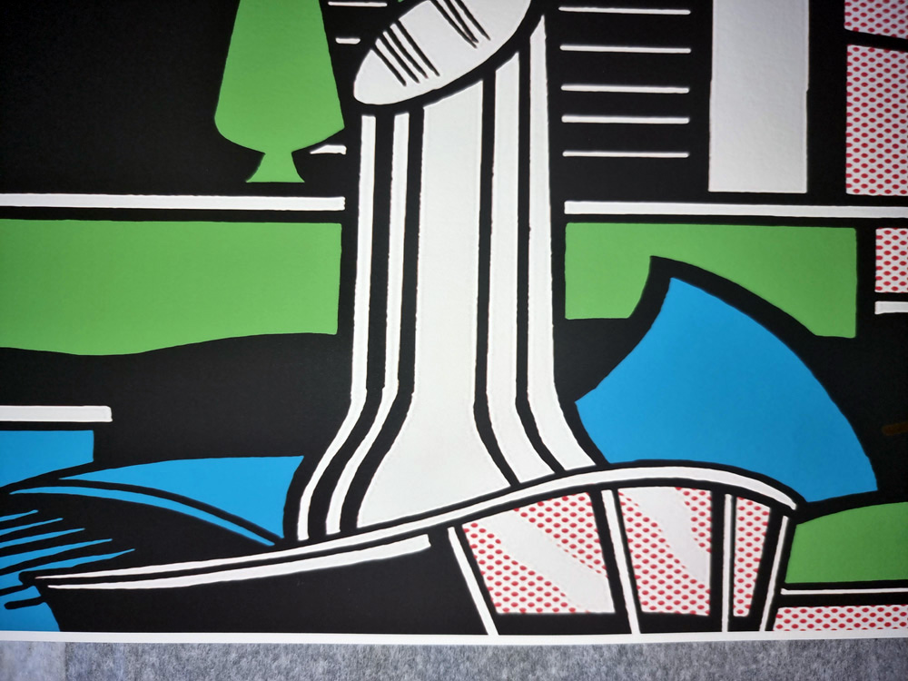 Tushikuni (1973) - The future will be wonderfull - Roy Lichtenstein vs Kuni / XL Blue light – Image 9