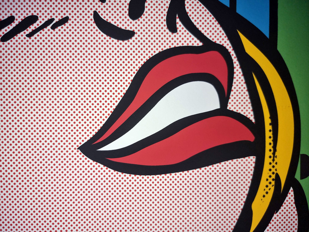 Tushikuni (1973) - The future will be wonderfull - Roy Lichtenstein vs Kuni / XL Blue light – Image 6