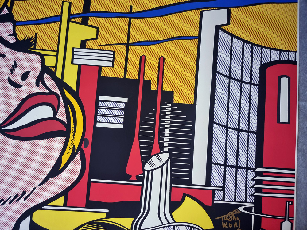 Tushikuni (1973) - The future will be wonderfull - Roy Lichtenstein vs Kuni / XL – Image 5