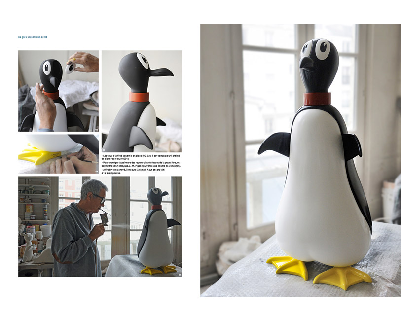 LIVRE "Les sculpteurs de BD" - dans l'atelier des créateurs de figurines par Bruno Cabanis Editeur Eyrolles – Image 9