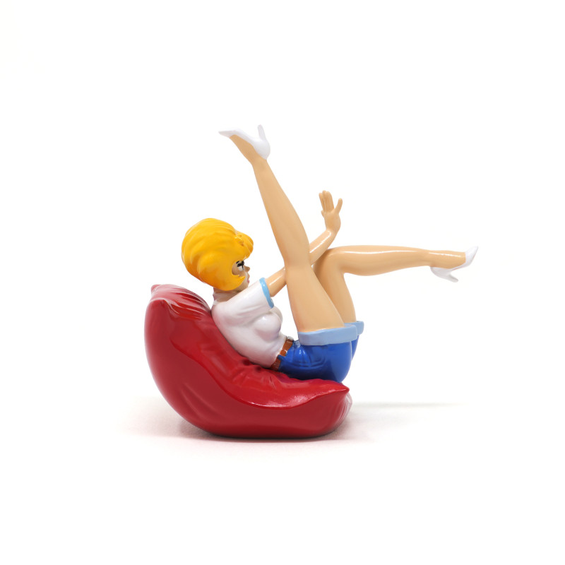 NATACHA FAUTEUIL COUSSIN ROUGE / PIXI Réf. 6673 / WALTHERY 300 exemplaires / neuve – Image 3