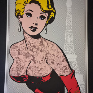 SEXY PIN UP IN PARIS BY TUSHIKUNI