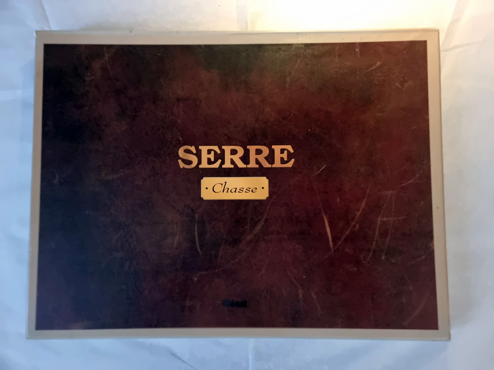 "CHASSE" de Claude SERRE- Editions Glénat 1994 COFFRET ORIGINAL épreuve d'artiste signée tirage 400 exemplaires