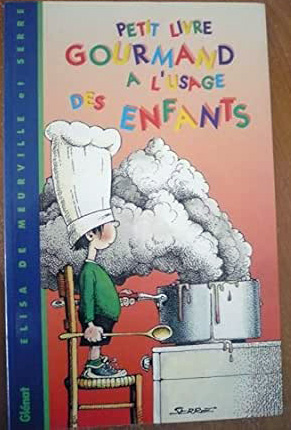 "MENU ENFANTS" Planche Originale signée Claude Serre publiée en 1994 (taille totale 25 x 32 cm) dans "petit livre de cuisine l'usage de mon mec" éditions Glénat – Image 8