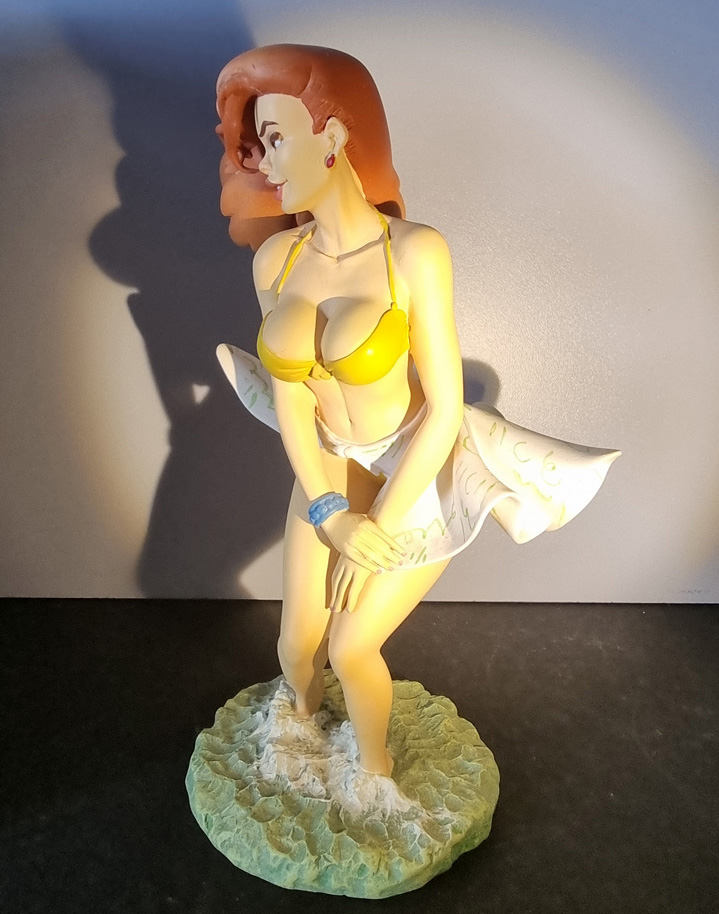 MEYNETTE - PIN-UP COTE D'AZUR - Attakus version USA - statuette 180 exemplaires résine 20 cm / 2003 – Image 5