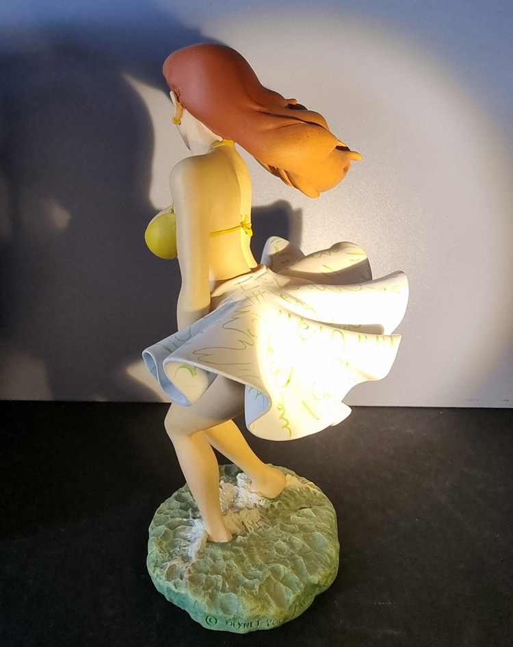 MEYNETTE - PIN-UP COTE D'AZUR - Attakus version USA - statuette 180 exemplaires résine 20 cm / 2003 – Image 6